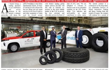 tyre solutions at airport
